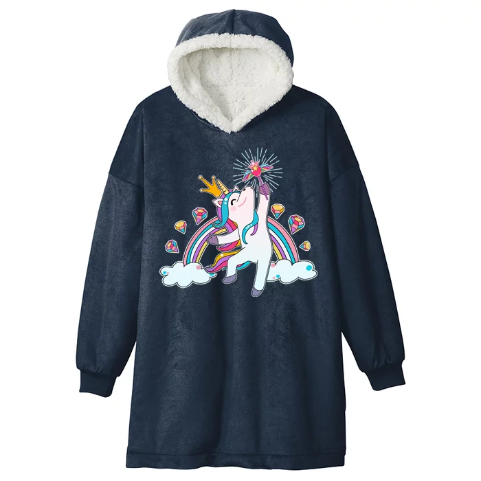 Unicorn Magic Hooded Wearable Blanket