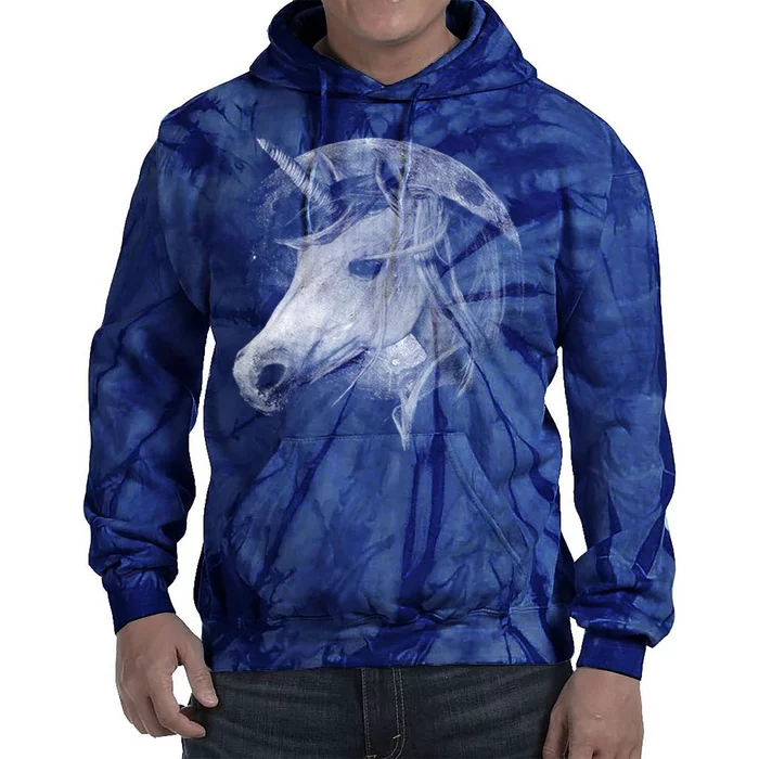 Unicorn Moon Tie Dye Hoodie