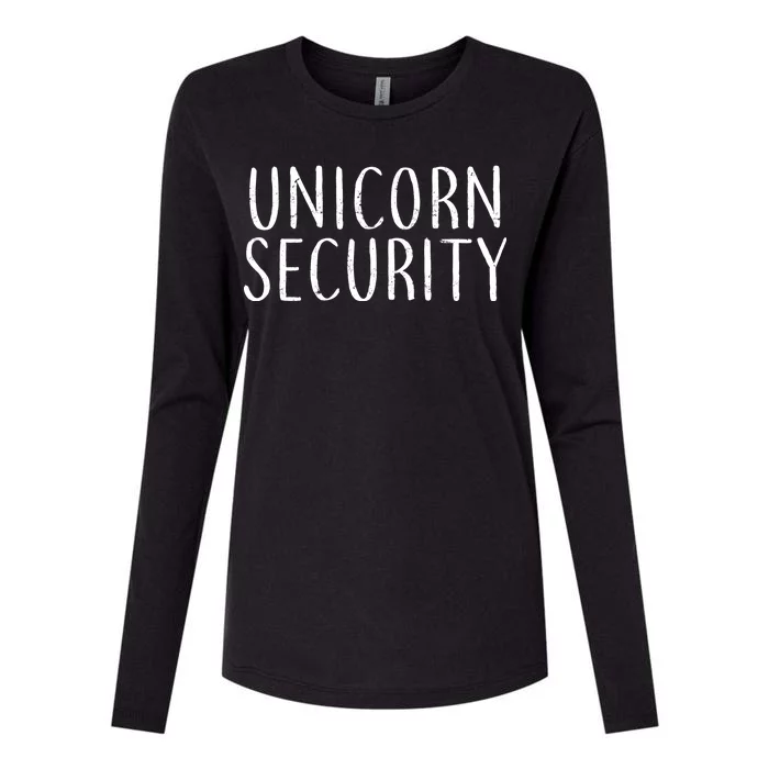 Unicorn Security Womens Cotton Relaxed Long Sleeve T-Shirt