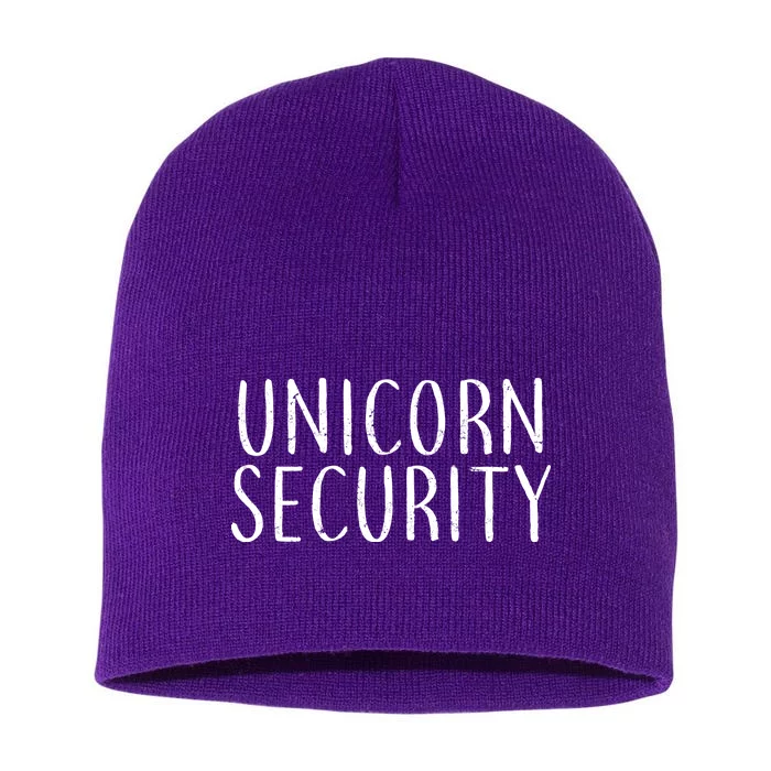 Unicorn Security Short Acrylic Beanie