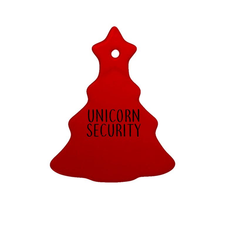 Unicorn Security Tree Ornament