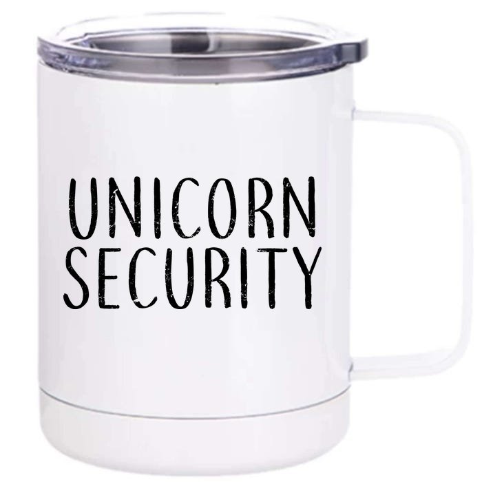 Unicorn Security Front & Back 12oz Stainless Steel Tumbler Cup