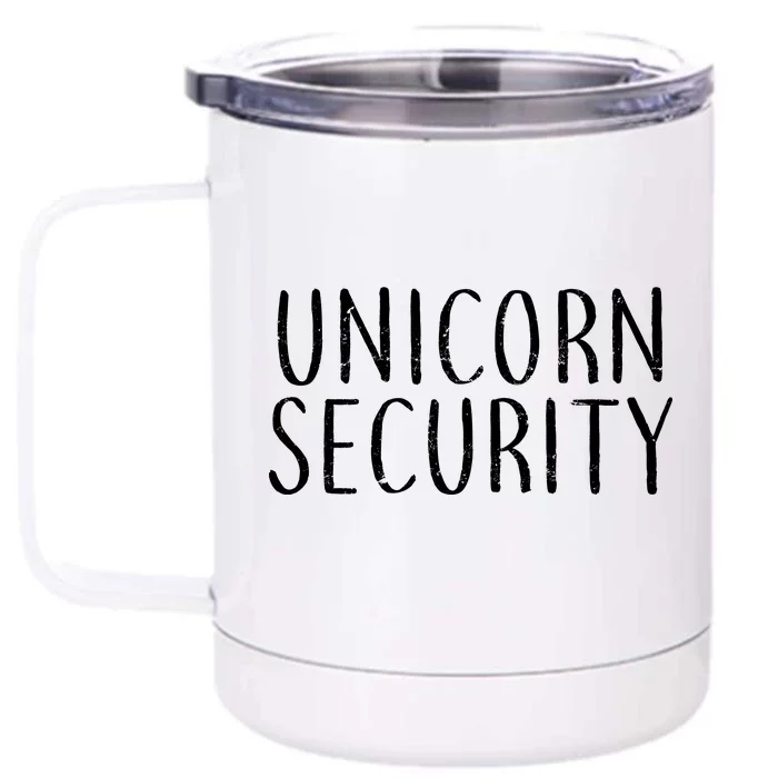 Unicorn Security Front & Back 12oz Stainless Steel Tumbler Cup