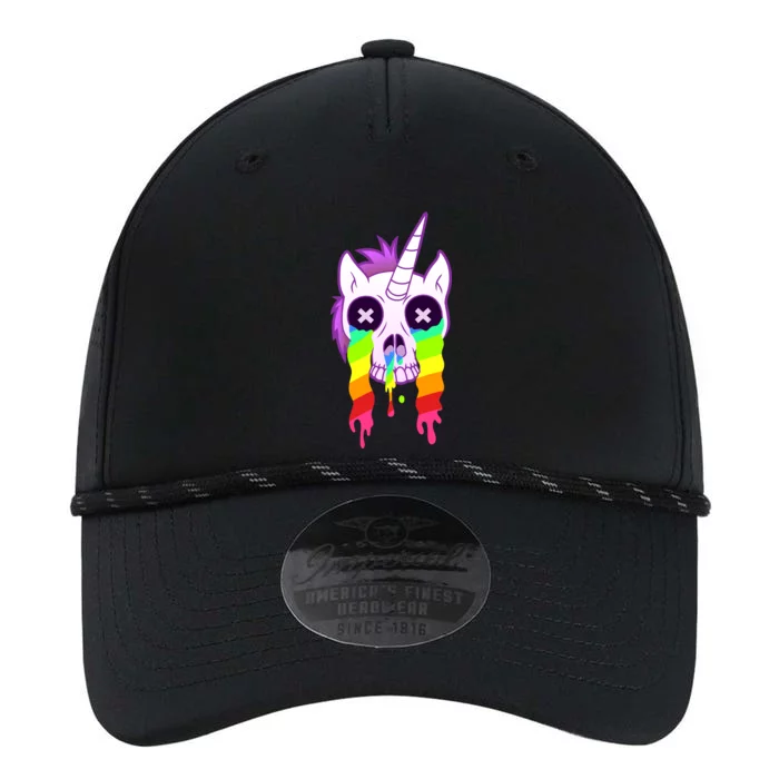 Unicorn Skull Rainbow Performance The Dyno Cap