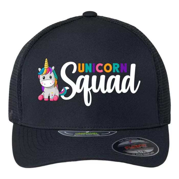 Unicorn Squad Flexfit Unipanel Trucker Cap