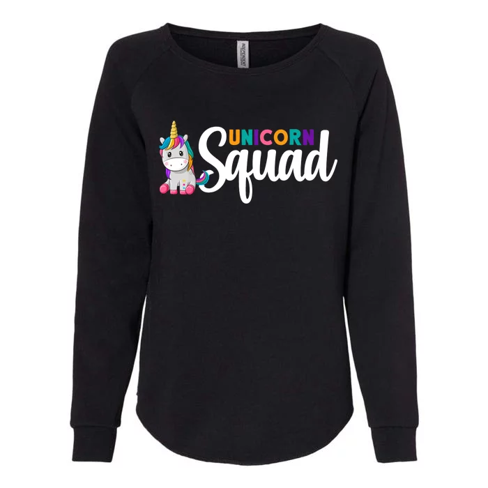 Unicorn Squad Womens California Wash Sweatshirt