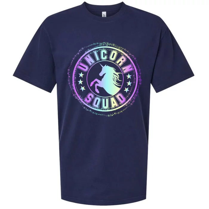 Unicorn Squad Holographic Sueded Cloud Jersey T-Shirt