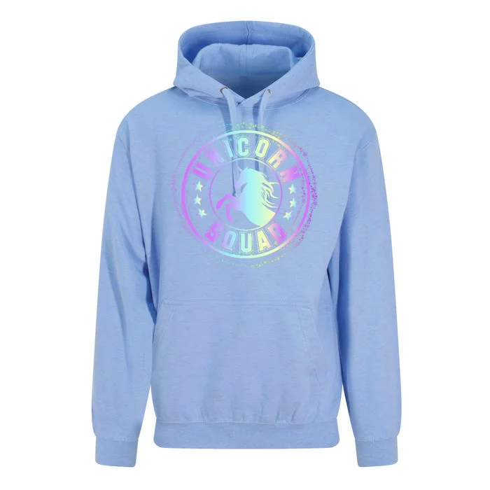 Unicorn Squad Holographic Unisex Surf Hoodie