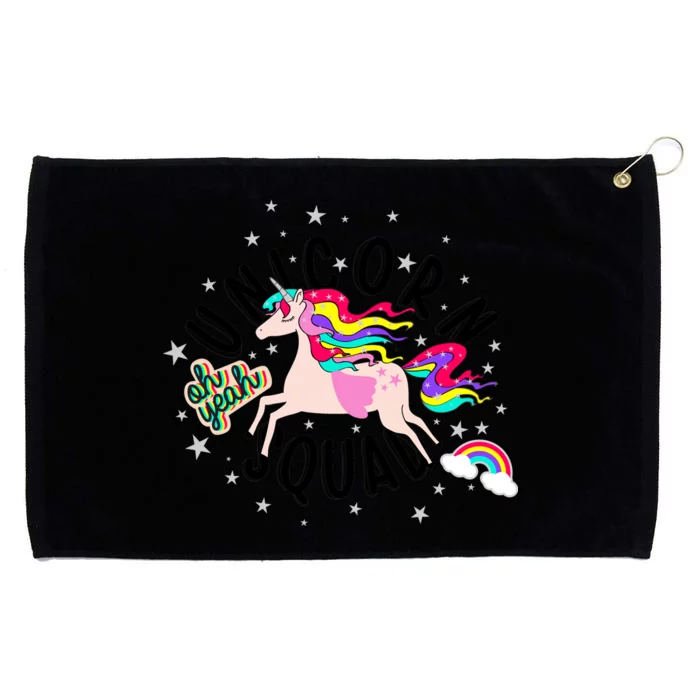 Unicorn Squad Oh Yeah Grommeted Golf Towel