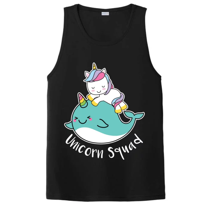 Unicorn Squad Whale Performance Tank