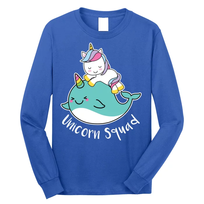 Unicorn Squad Whale Long Sleeve Shirt