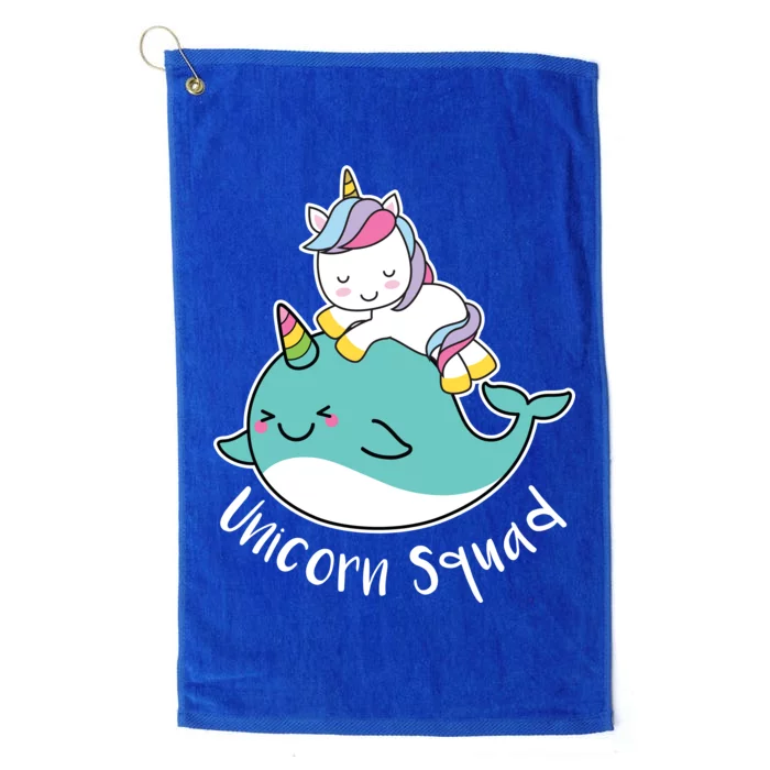 Unicorn Squad Whale Platinum Collection Golf Towel