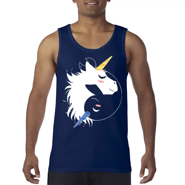 Unicorn Ying Yang Tank Top