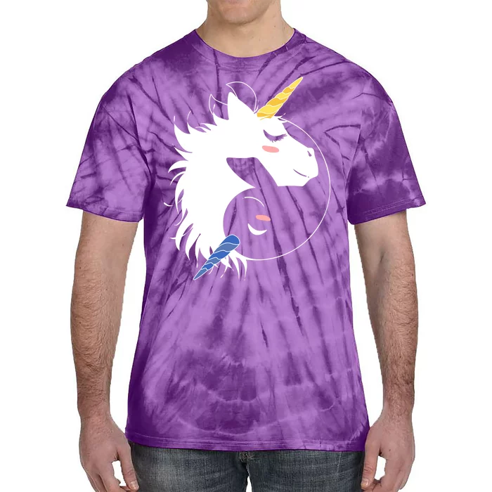 Unicorn Ying Yang Tie-Dye T-Shirt