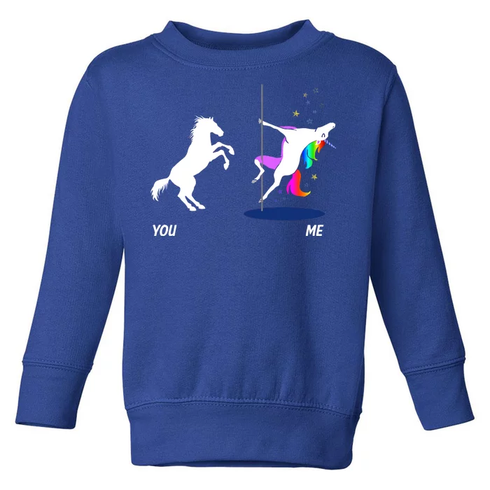 Unicorn You Me Toddler Sweatshirt