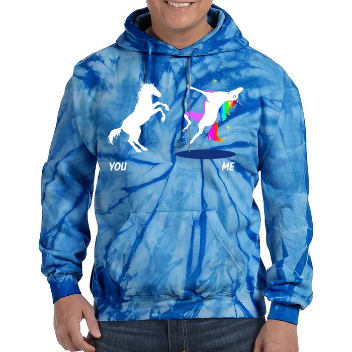 Unicorn You Me Tie Dye Hoodie