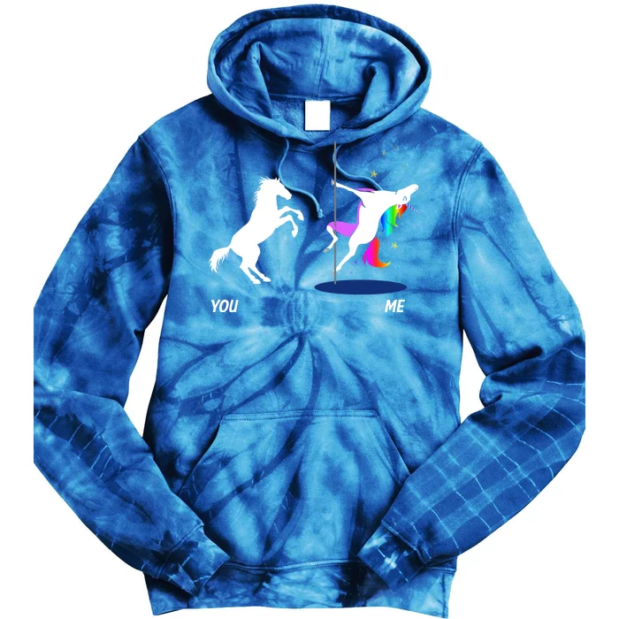 Unicorn You Me Tie Dye Hoodie