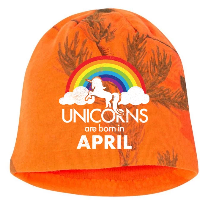 Unicorns Are Born in April Kati - Camo Knit Beanie