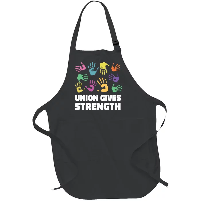 Union Gives Strength Full-Length Apron With Pocket