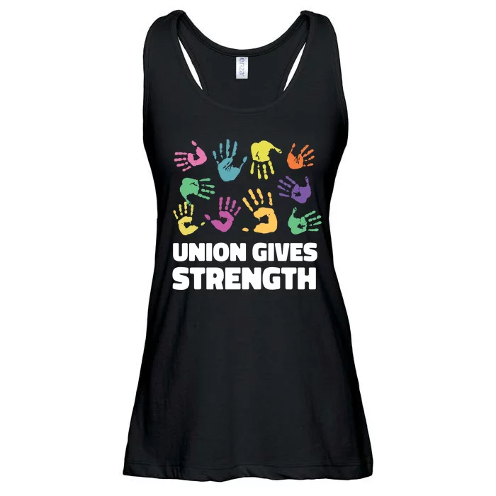 Union Gives Strength Ladies Essential Flowy Tank