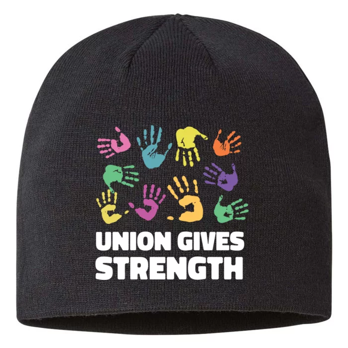 Union Gives Strength 8 1/2in Sustainable Knit Beanie