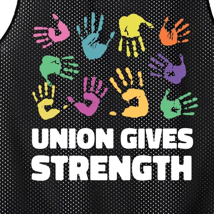 Union Gives Strength Mesh Reversible Basketball Jersey Tank