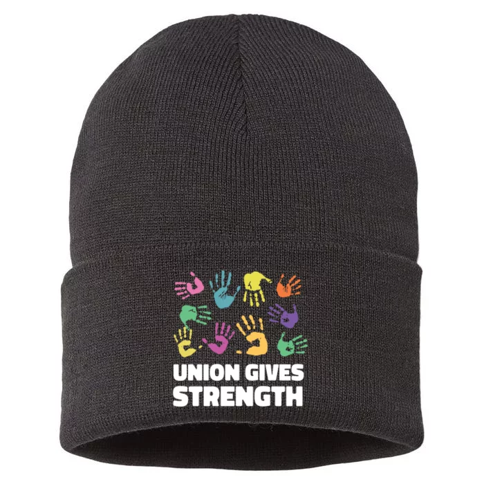 Union Gives Strength Sustainable Knit Beanie