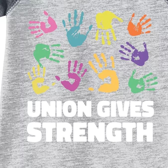 Union Gives Strength Infant Baby Jersey Bodysuit