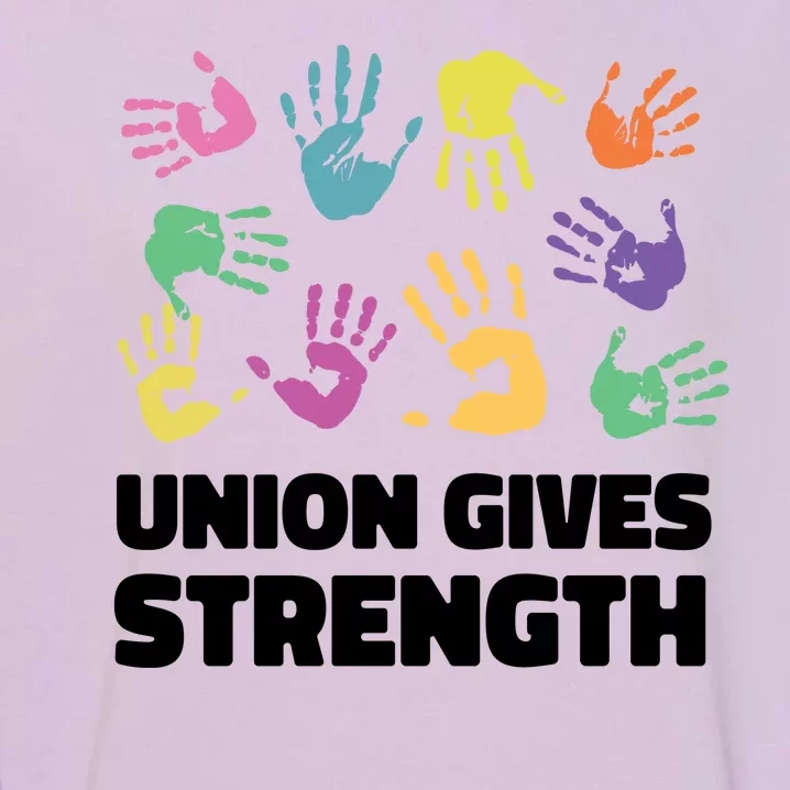 Union Gives Strength Garment-Dyed Sweatshirt