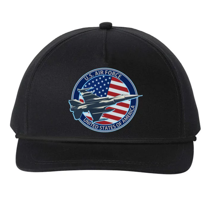 United States Air Force Logo Snapback Five-Panel Rope Hat