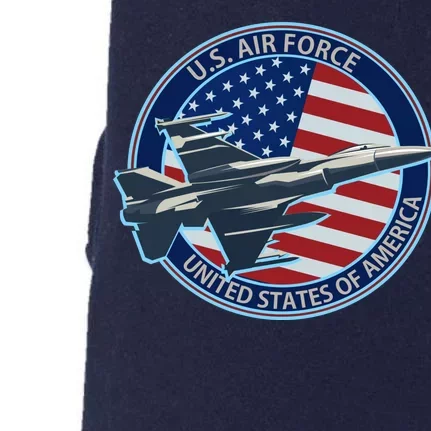 United States Air Force Logo Doggie 3-End Fleece Hoodie