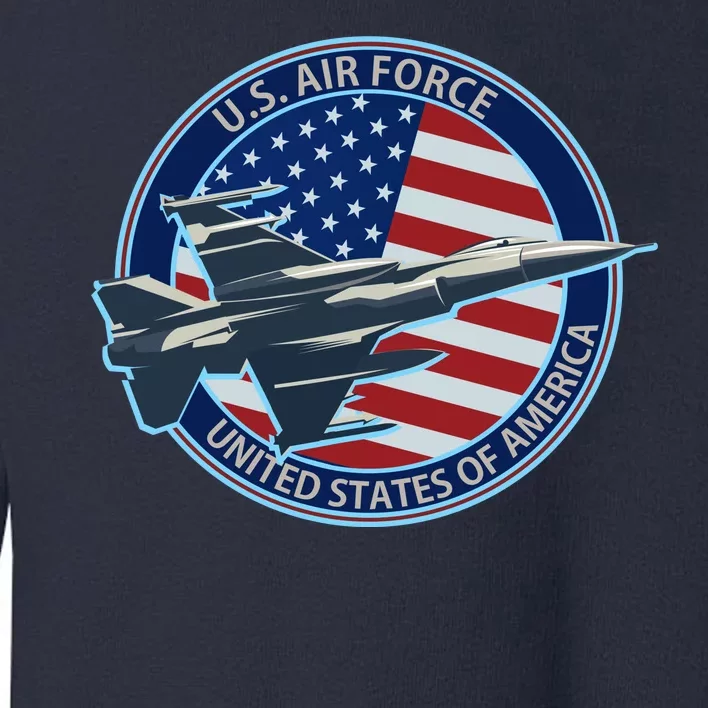 United States Air Force Logo Toddler Sweatshirt