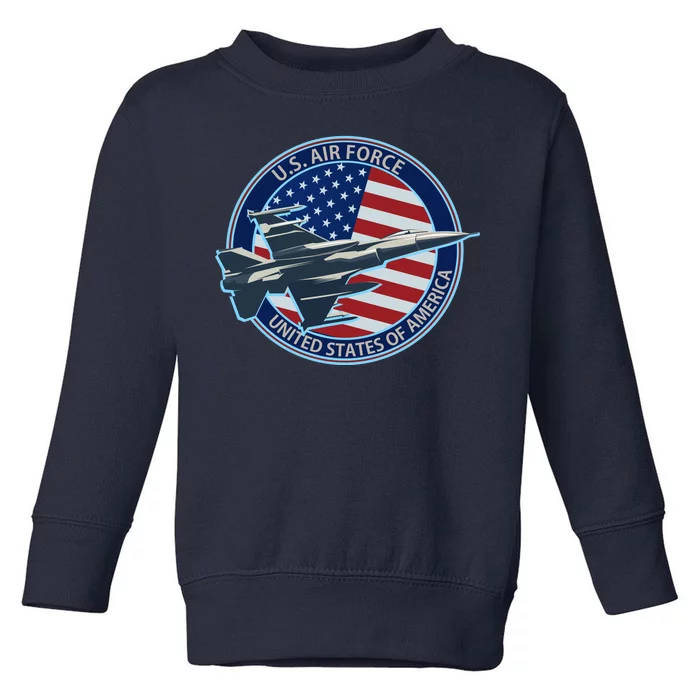 United States Air Force Logo Toddler Sweatshirt