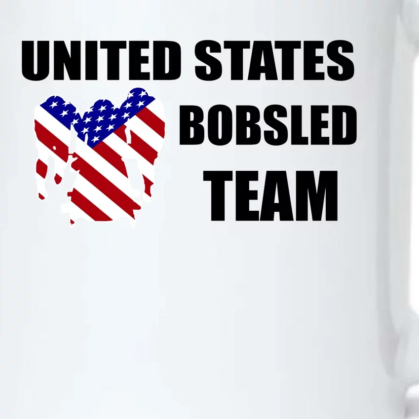 United States Bobsled Team Black Color Changing Mug