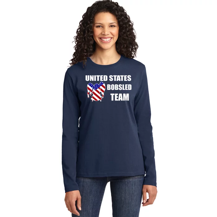 United States Bobsled Team Ladies Long Sleeve Shirt