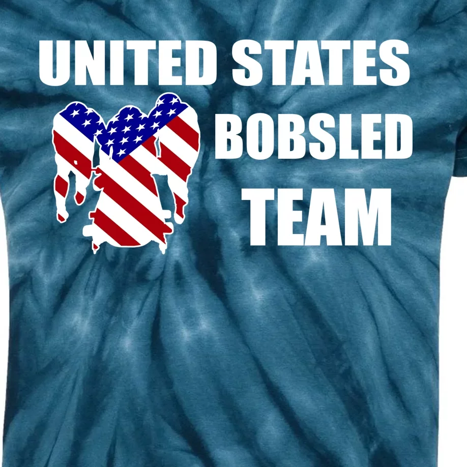 United States Bobsled Team Kids Tie-Dye T-Shirt