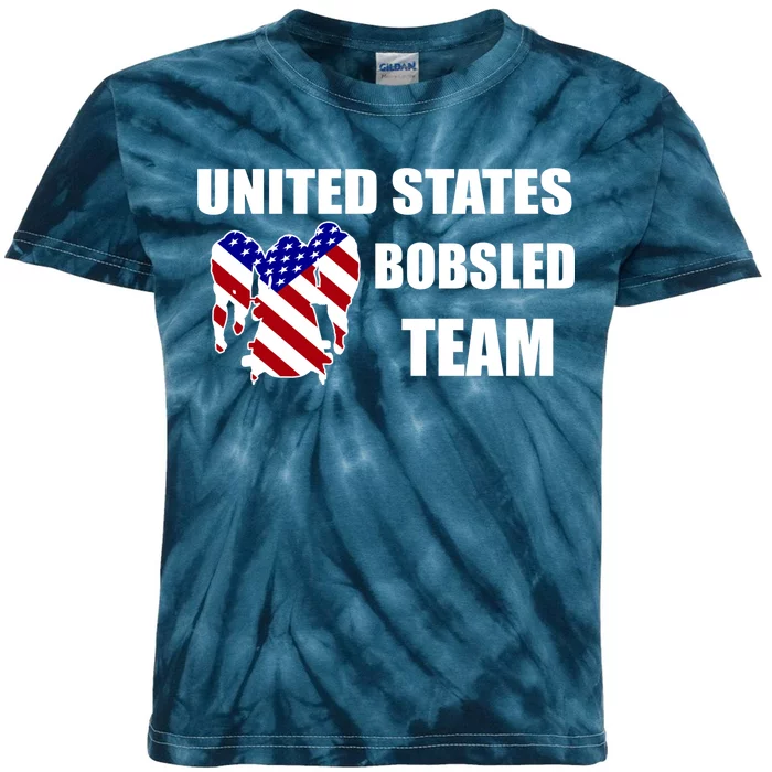 United States Bobsled Team Kids Tie-Dye T-Shirt