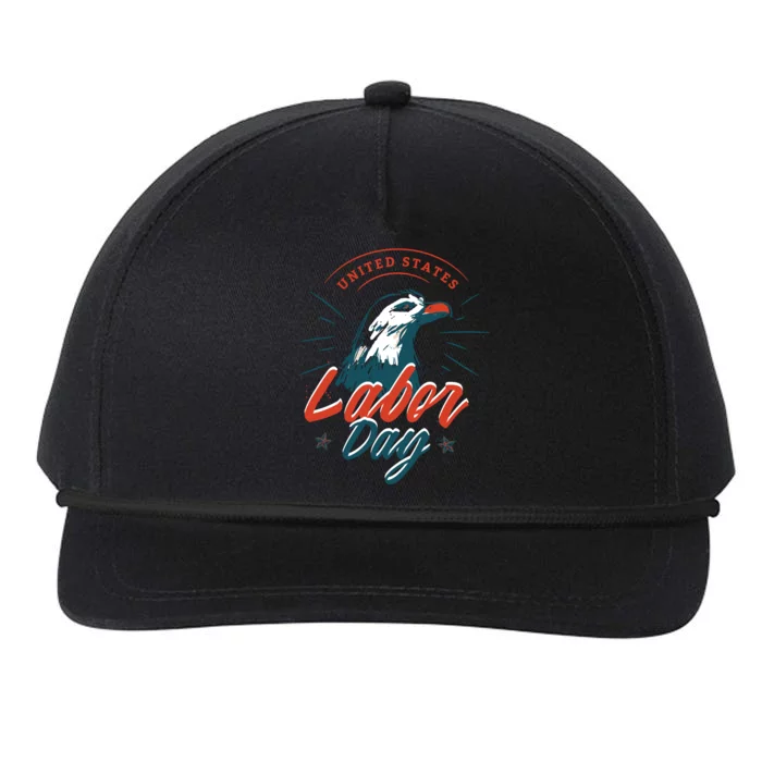 United States Labor Day Eagle Snapback Five-Panel Rope Hat