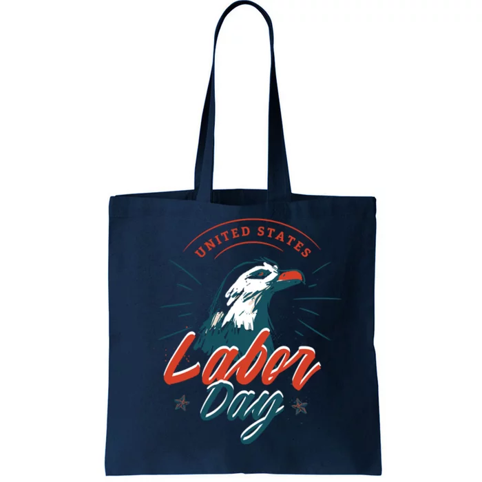 United States Labor Day Eagle Tote Bag