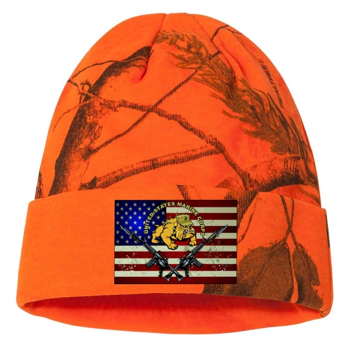 United States Marine Corps Bulldog Kati - 12in Camo Beanie