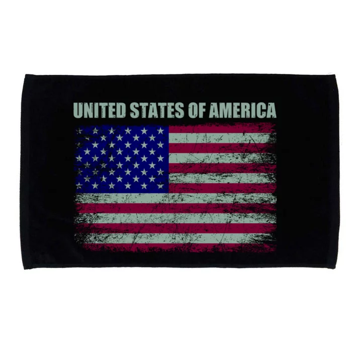 United States Of America Microfiber Hand Towel