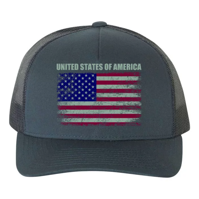 United States Of America Yupoong Adult 5-Panel Trucker Hat