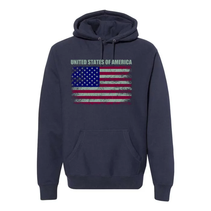 United States Of America Premium Hoodie