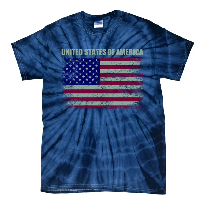 United States Of America Tie-Dye T-Shirt