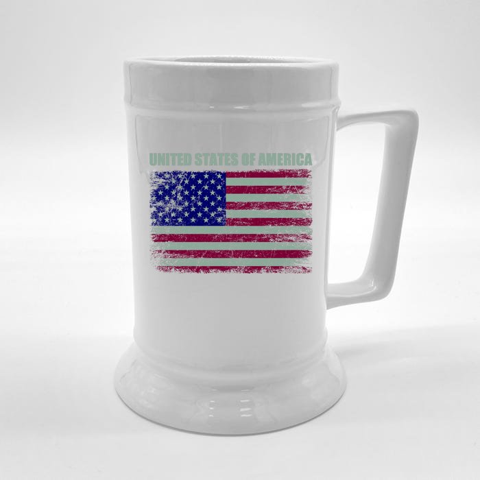 United States Of America Front & Back Beer Stein