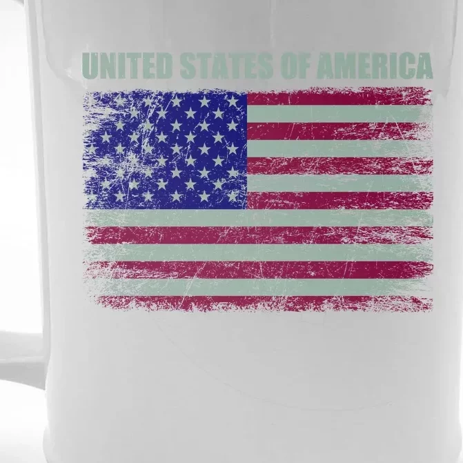 United States Of America Front & Back Beer Stein