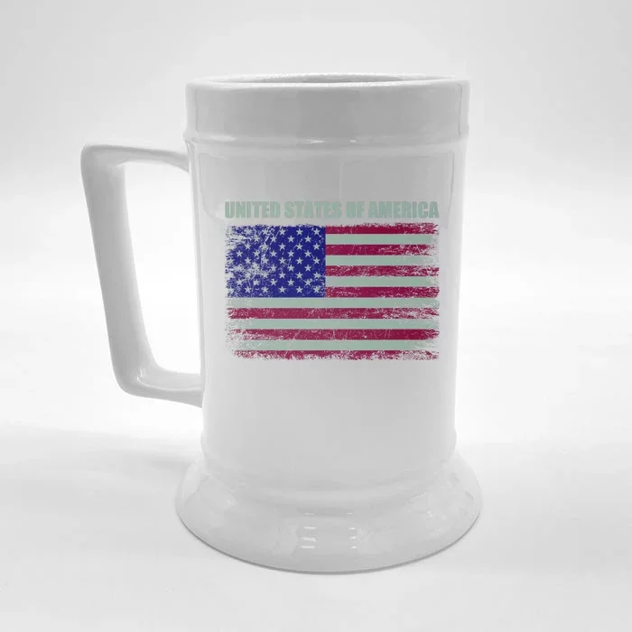 United States Of America Front & Back Beer Stein