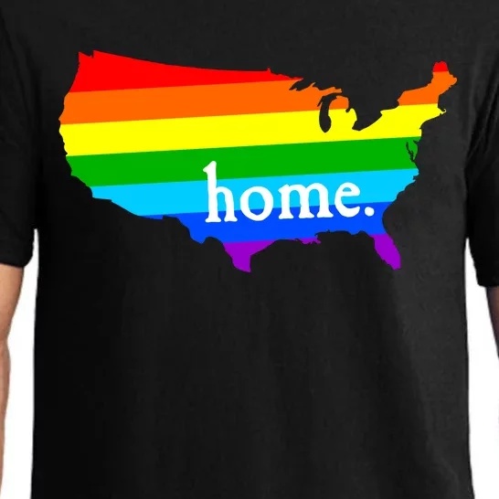 United States of America Home. Rainbow Pride Pajama Set