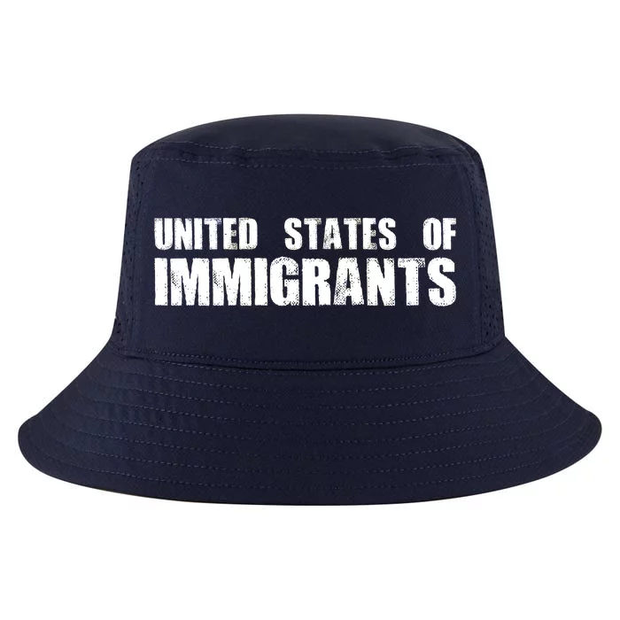 United States of Immigrants American Citizen Cool Comfort Performance Bucket Hat