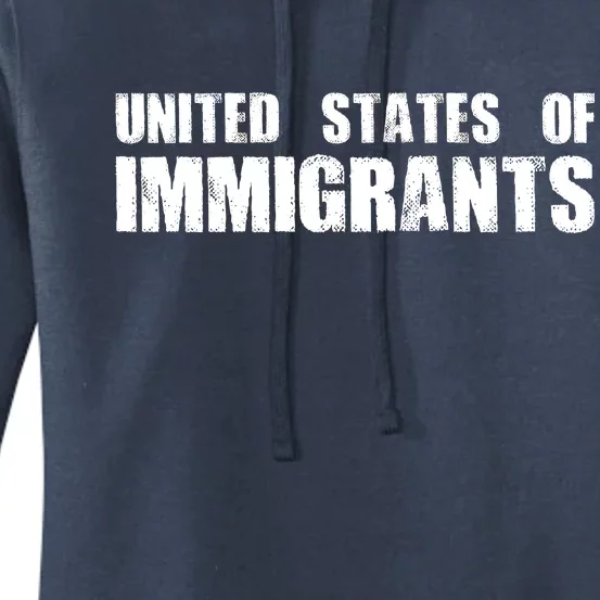 United States of Immigrants American Citizen Women's Pullover Hoodie